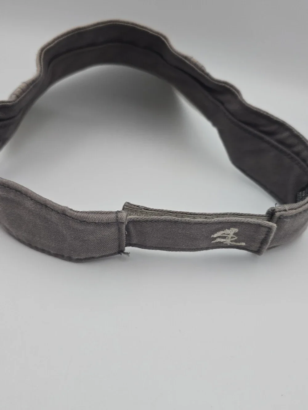 Salt Life Cotton Gray Adjustable Visor